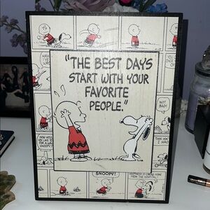 Hallmark Peanuts Comic Wall Art